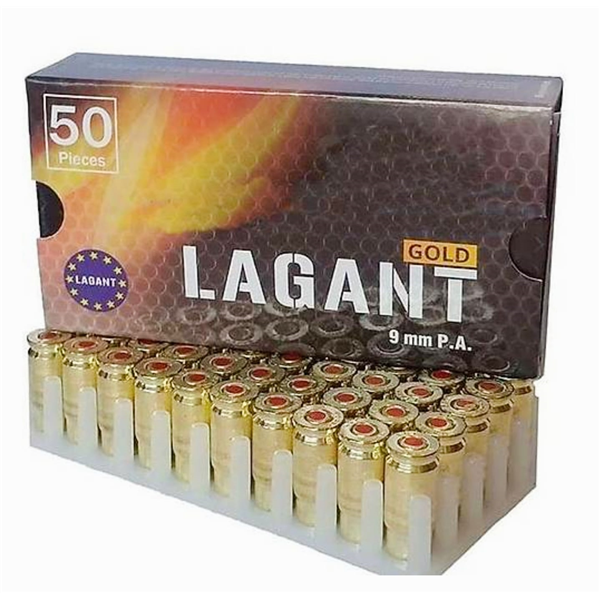 Özkursan Lagant Gold 9 mm Kurusıkı Tabanca Mermisi